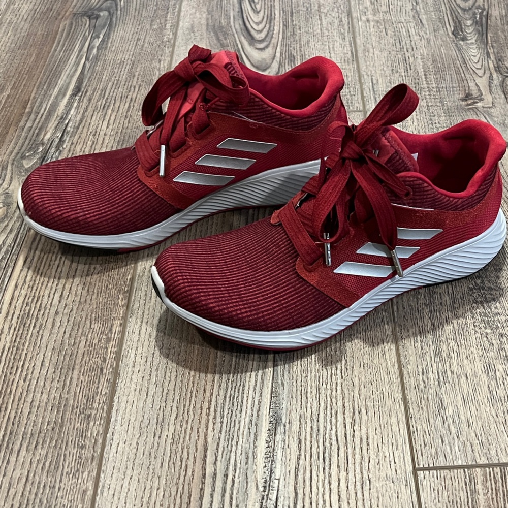 Adidas Bounce Women's Scarlet Red Sneakers size 6.5